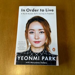 5/$25 In Order to Live by Yeonmi Park